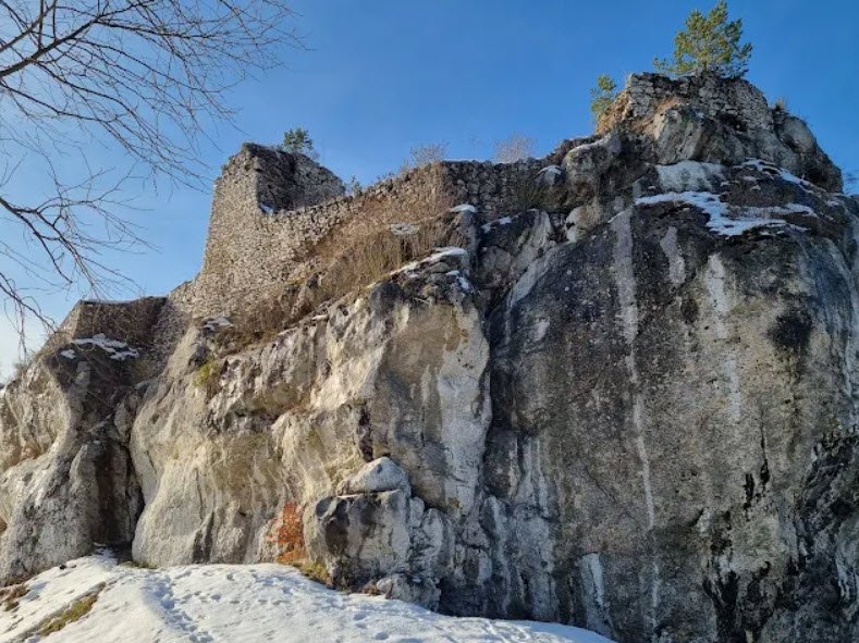Bąkowiec Castle, Poland